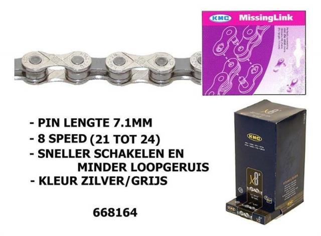 0020893-kmc_ketting_332_x8-93_zilvergrijs_8speed
