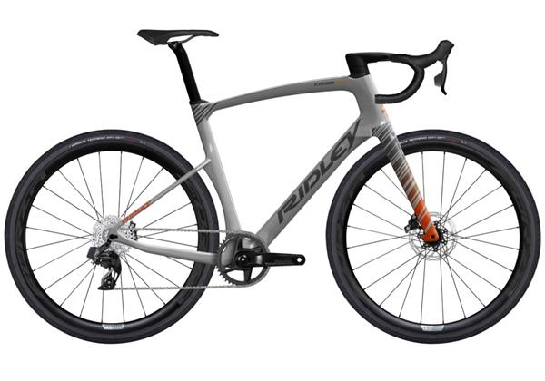 Ridley kanzo Fast Rival XPLR Zilver oranje grey 2023 M